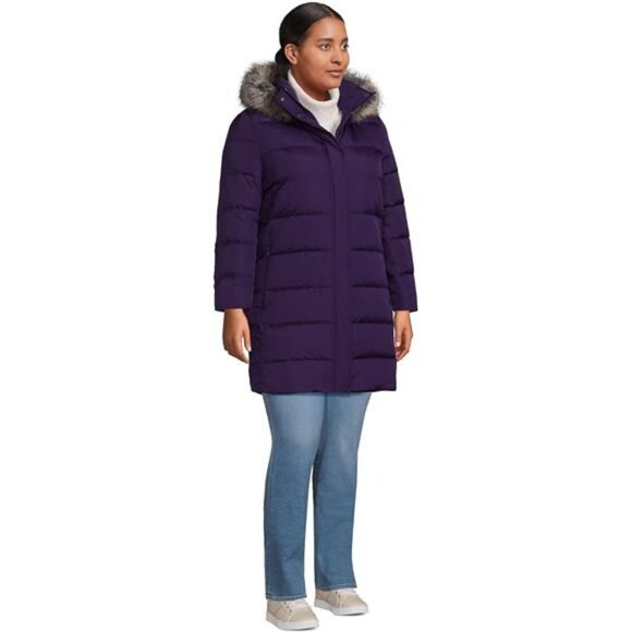 Women's Down Winter Coat - Picture 5 of 8